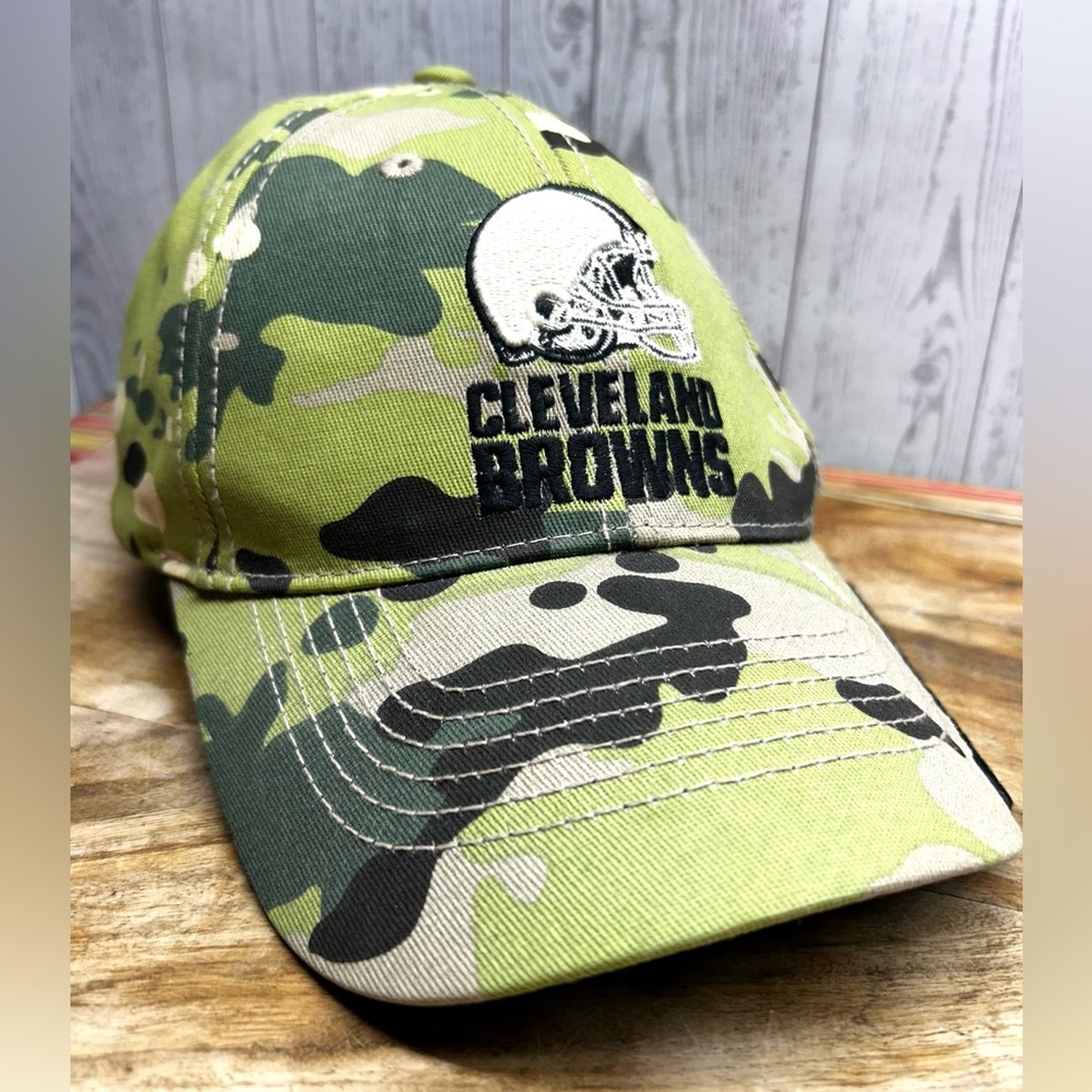 Cleveland Browns Camo Baseball Cap